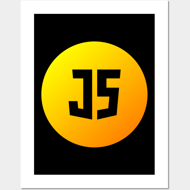 JavaScript Programming Wall Art by CWdesign